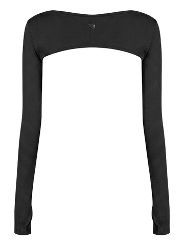 Áo khoác nữ form bolero tay dài BRETH có lỗ xỏ ngón tay