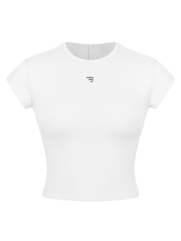 Áo ôm thể thao nữ khoét lưng BRETH croptop có mút ngực