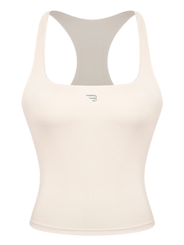 Áo thun ba lỗ thể thao nữ BRETH lưng chữ Y cổ vuông