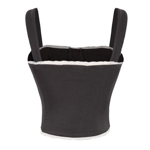 SISTERS Áo croptop kiểu Corset Fannie