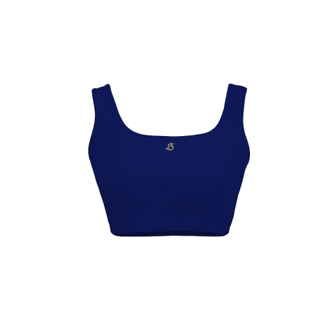 Sisters Áo croptop bản to thun gân co giãn Lendi