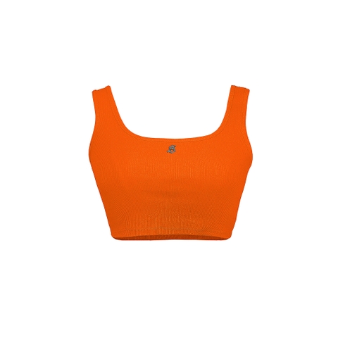 Sisters Áo croptop bản to thun gân co giãn Lendi