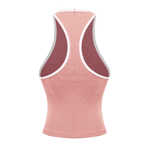 SISTERS Áo ba lỗ khoét sâu Fencii