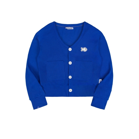 DKMV Cropped Rib Cadigan