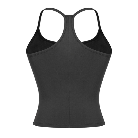 SISTERS Áo cổ yếm dáng dài ôm body Akina