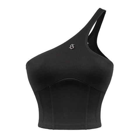 SISTERS Áo croptop cổ yếm một dây Minette