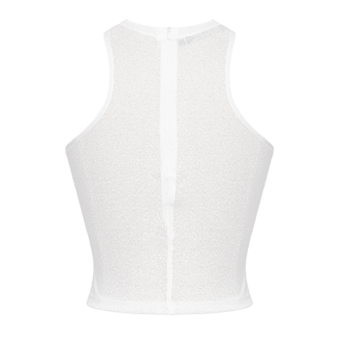 SISTERS Áo croptop phối ren ngực Sera