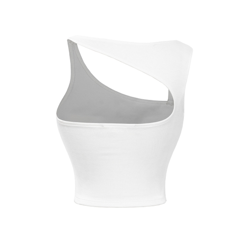 SISTERS Áo croptop cổ cách điệu Phoenix