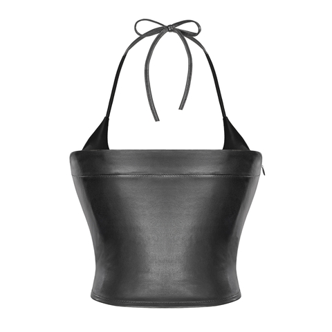 SISTERS Áo tube da cổ yếm Yette