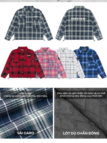 DSW Flannel 4-Pockets Jacket