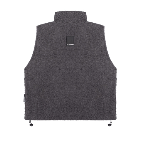 DSW Fleece Zip-Up Vest Jacket