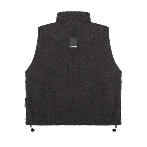 DSW Fleece Zip-Up Vest Jacket