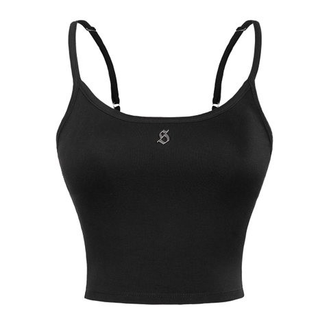 SISTERS Áo croptop hai dây Base