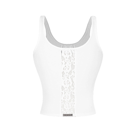 SISTERS Áo hai dây phối ren Mola