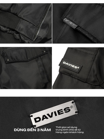 DSW Double Box Hooded Bomber Jacket