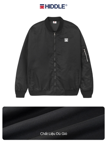 Áo khoác dù bomber Basic Hiddle H11-AK10