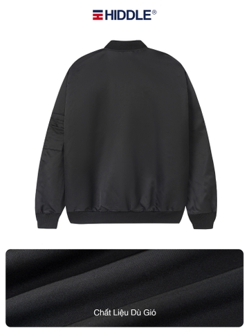 Áo khoác dù bomber Basic Hiddle H11-AK10