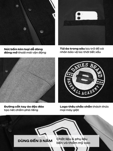 DSW Varsity Baseball Academy-Xám