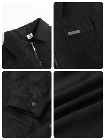 Áo khoác dạ nam hàng hiệu cao cấp H8-AK7