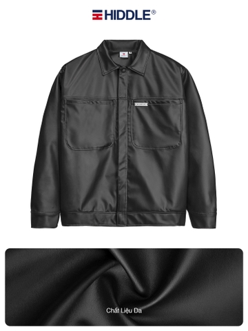Áo khoác da nam cao cấp Hiddle Classic H10-AK7