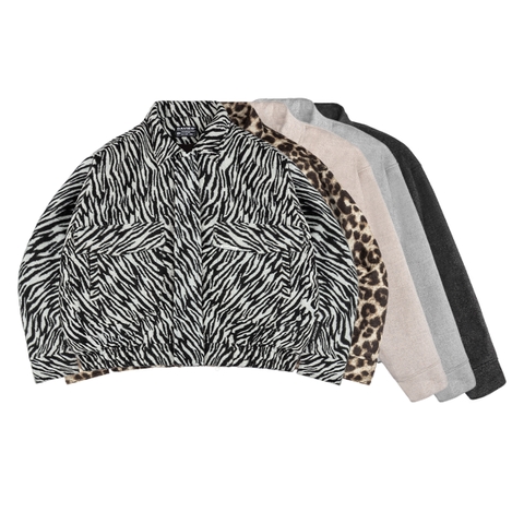 DSW Crop Bomber Jacket Classy