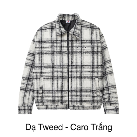 H11-AK7 Áo khoác dạ nam cao cấp Hiddle - Caro