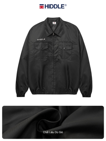 Áo Khoác dù nam túi Hộp Hiddle H11-AK9