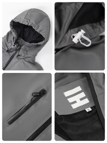 H7-AK11 Áo khoác dù chống nắng Hiddle