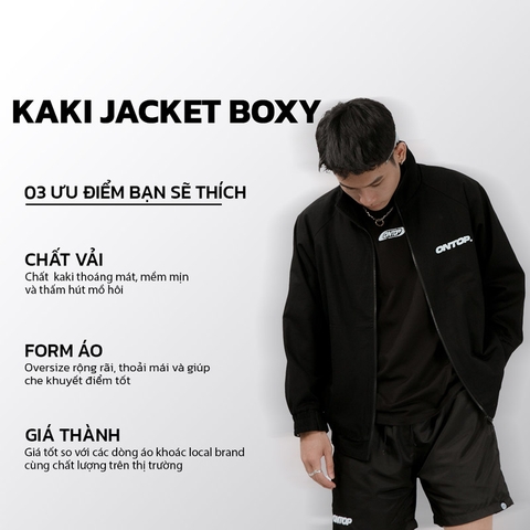O21-AK15 Kaki Jacket Boxy