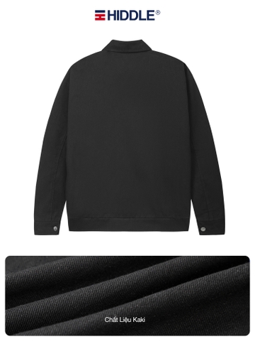 H9-AK4 Áo khoác kaki 3 túi sang trọng