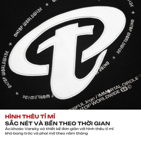 O21-AK16 Varsity Jacket Y2K