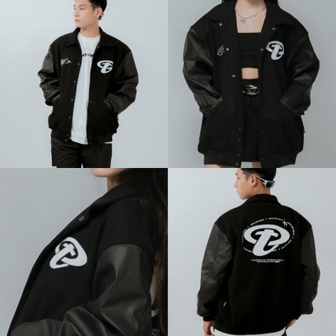 O21-AK16 Varsity Jacket Y2K
