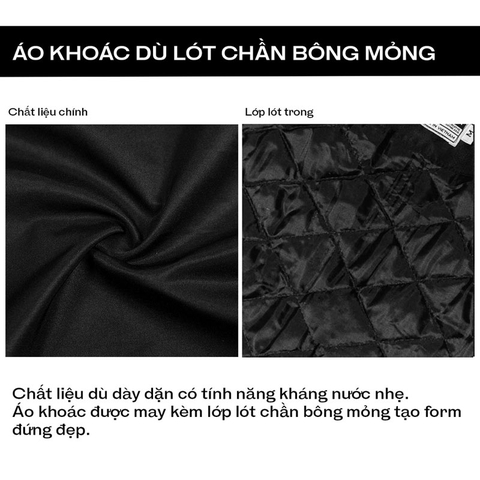 D23-AK4 Label Cotton-padded Jacket