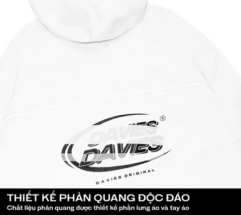 DSW Jacket Medal Reflective-Trắng