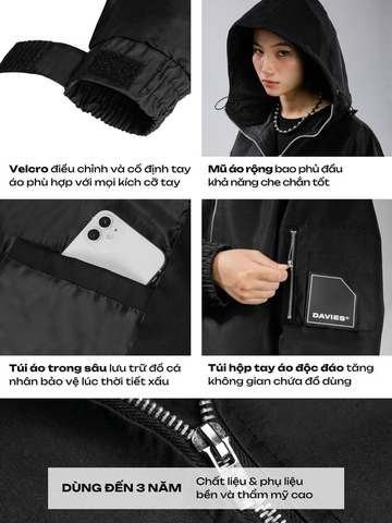 DSW Badge Hooded Jacket