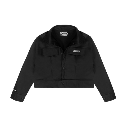 DSW Cropped Leather Jacket