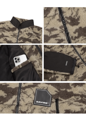 DSW Fleece Zip-Up Jacket