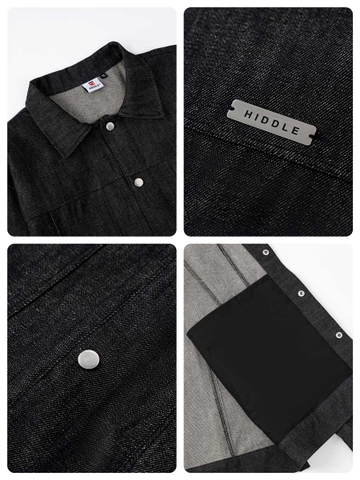 Áo khoác nam jean cao cấp Classic Hiddle H-AK5