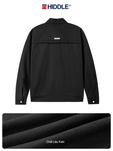 Áo khoác nam kaki cổ bẻ Hiddle H9-AK6