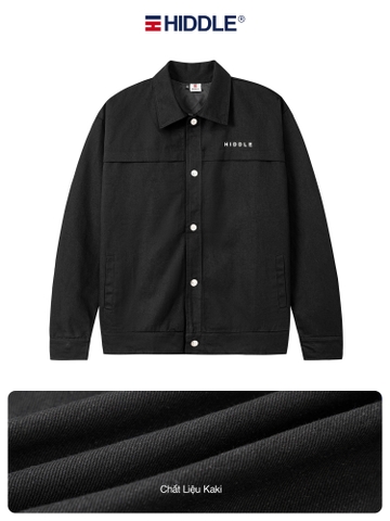 Áo khoác nam kaki cổ bẻ Hiddle H9-AK6