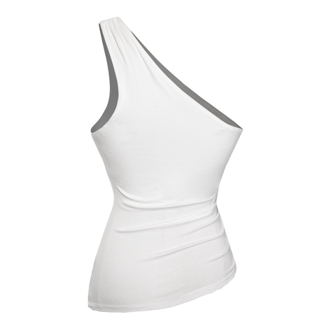 SISTERS Áo dáng dài lệch vai Dora