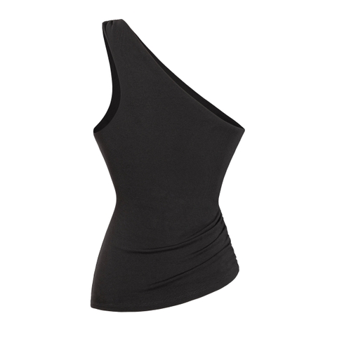 SISTERS Áo dáng dài lệch vai Dora