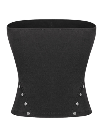 Áo ống nữ croptop ôm sát body SISTERS đính đinh tán sexxy