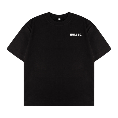 Áo phông đen basic NULLED Tee N-T24-D