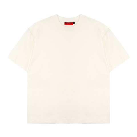Áo phông màu kem NULLED Basic Tee N-T00-K