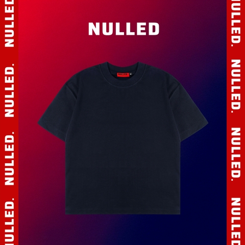 Áo phông nam xanh navy NULLED Basic Tee N-T00-NA