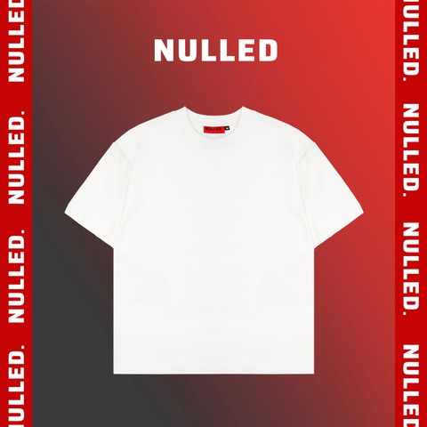 Áo phông trắng nam nữ NULLED Basic Tee N-T00-T