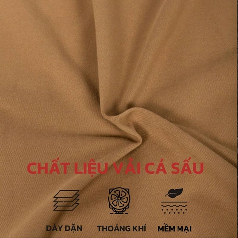 O14-T6 Polo Basic-Nâu