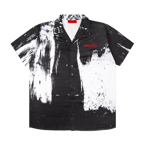 Áo sơ mi tay ngắn họa tiết Glitch Shirt N-S2