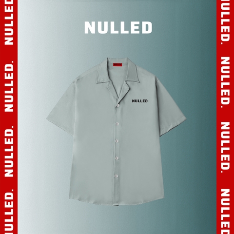 Áo sơ mi xám nam nữ Regular Shirt N-S34